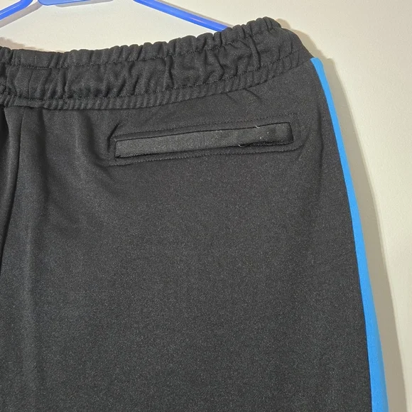 NWT Kangol Mens XXL Black Blue Stripe Track Pants Streetwear Joggers Retro NY - Picture 10 of 13